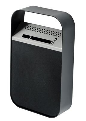 Wall-Mounted Ashtray in Painted Steel